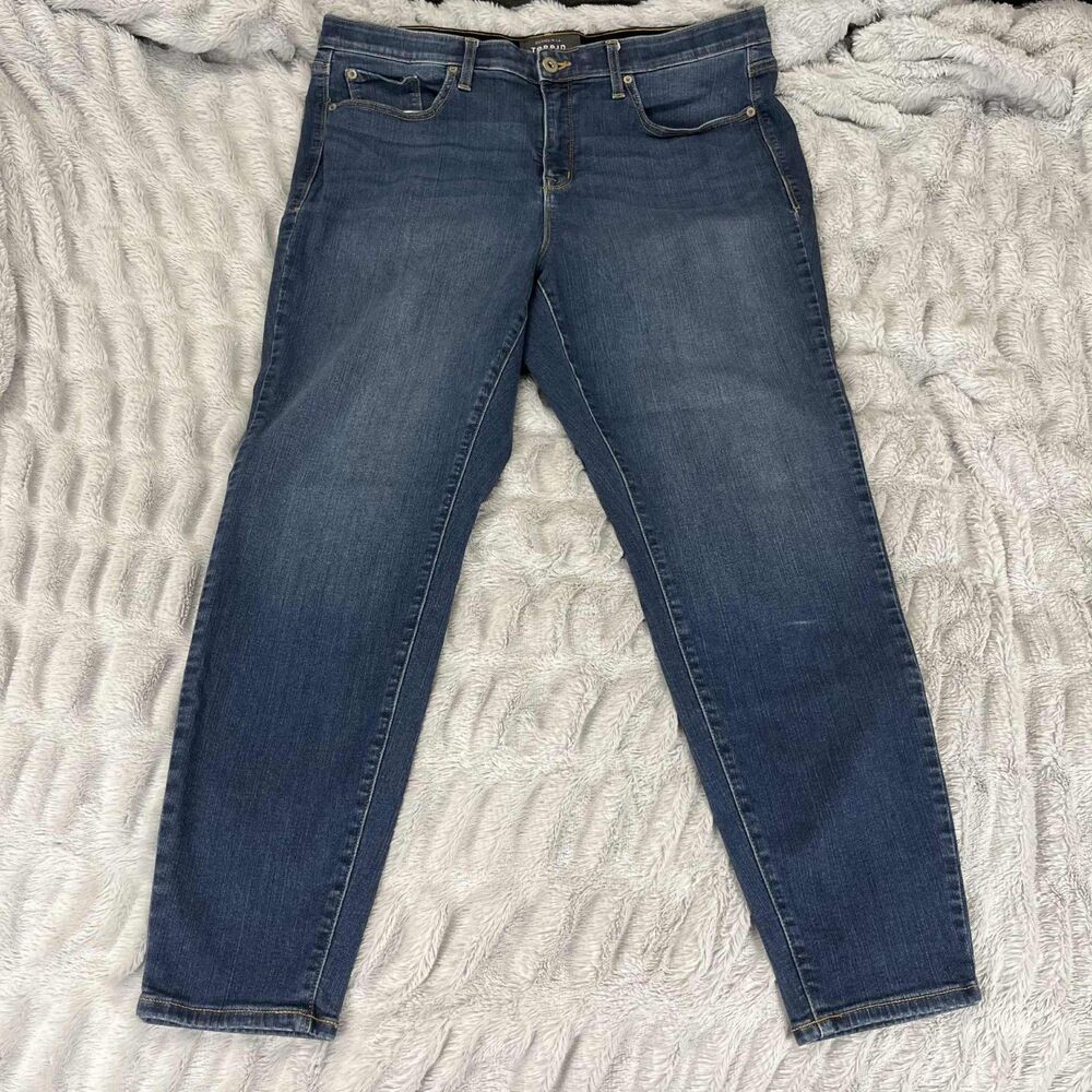 Torrid Jeans Women 22T Sky High Skinny Premium Plus Stretch Dark Wash Denim